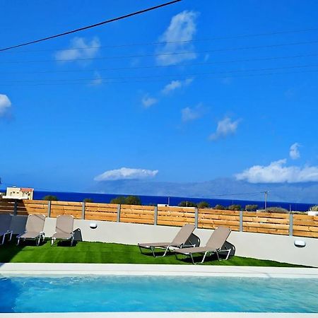 Balos Residence Private Pool Seafront Seaview 基萨莫斯 外观 照片