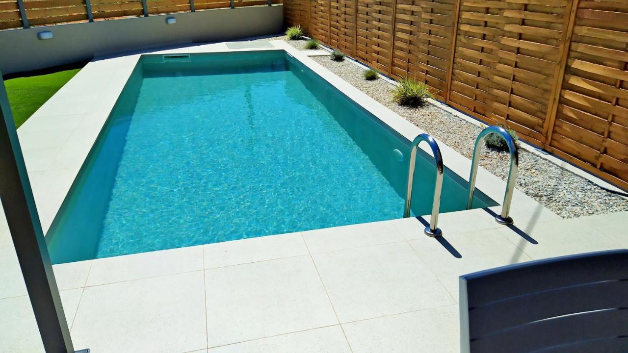 Balos Residence Private Pool Seafront Seaview 基萨莫斯 外观 照片