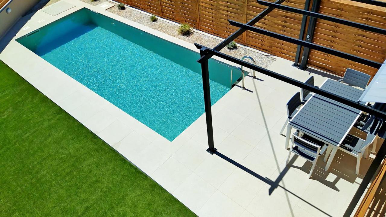 Balos Residence Private Pool Seafront Seaview 基萨莫斯 外观 照片