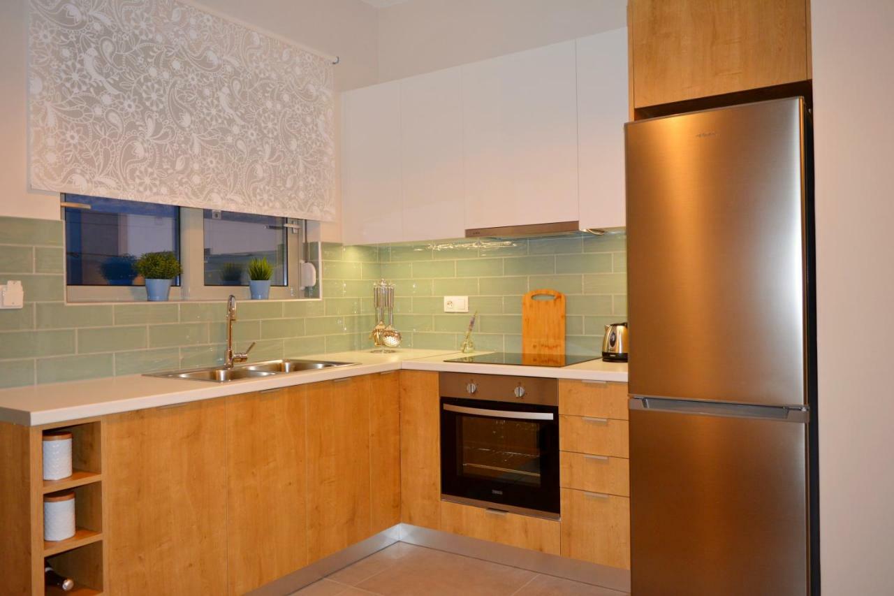 Balos Residence Private Pool Seafront Seaview 基萨莫斯 外观 照片