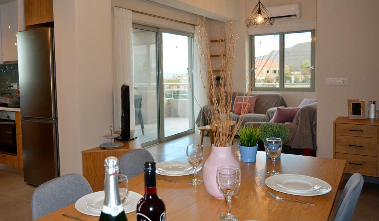 Balos Residence Private Pool Seafront Seaview 基萨莫斯 外观 照片