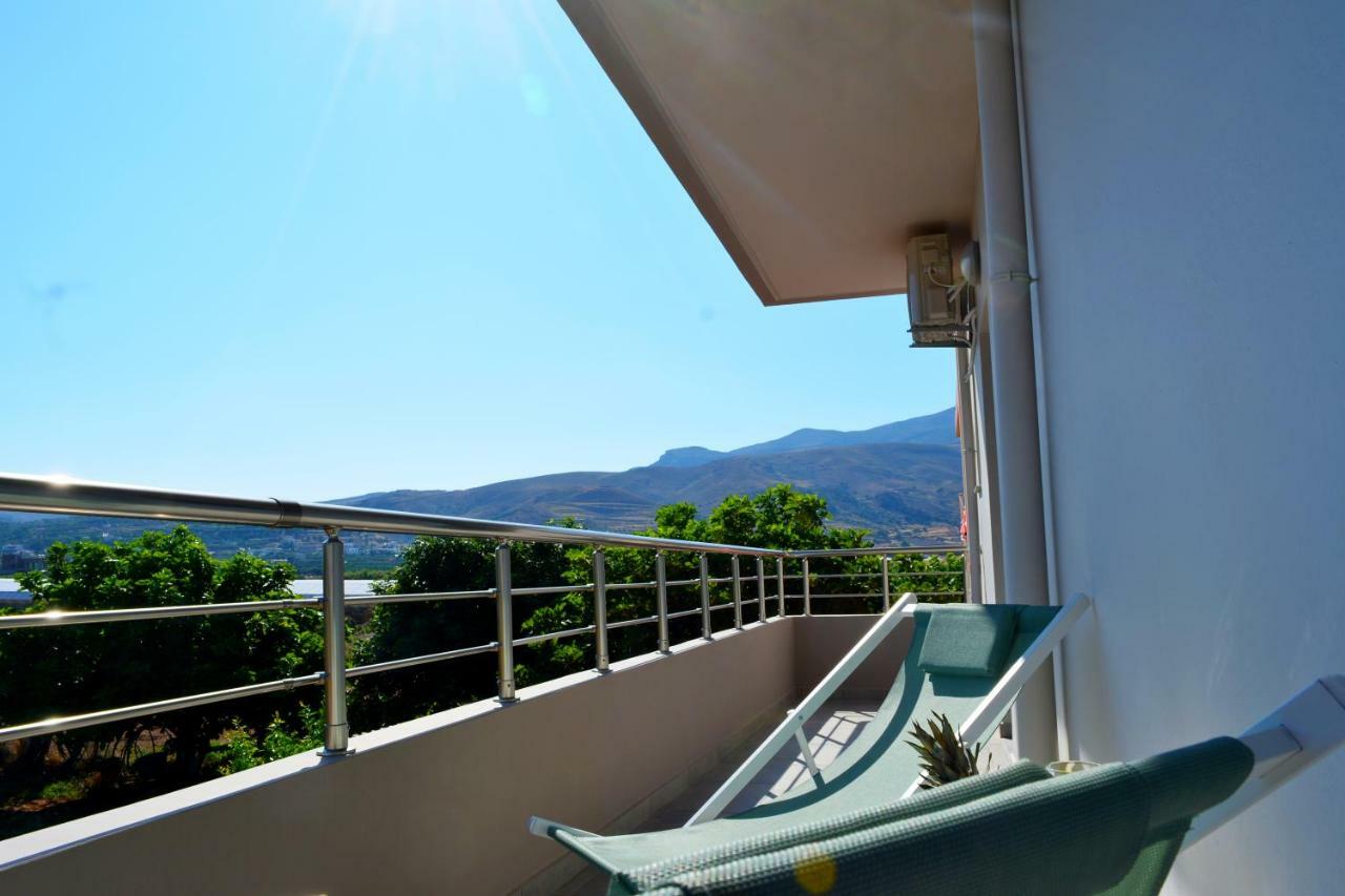 Balos Residence Private Pool Seafront Seaview 基萨莫斯 外观 照片