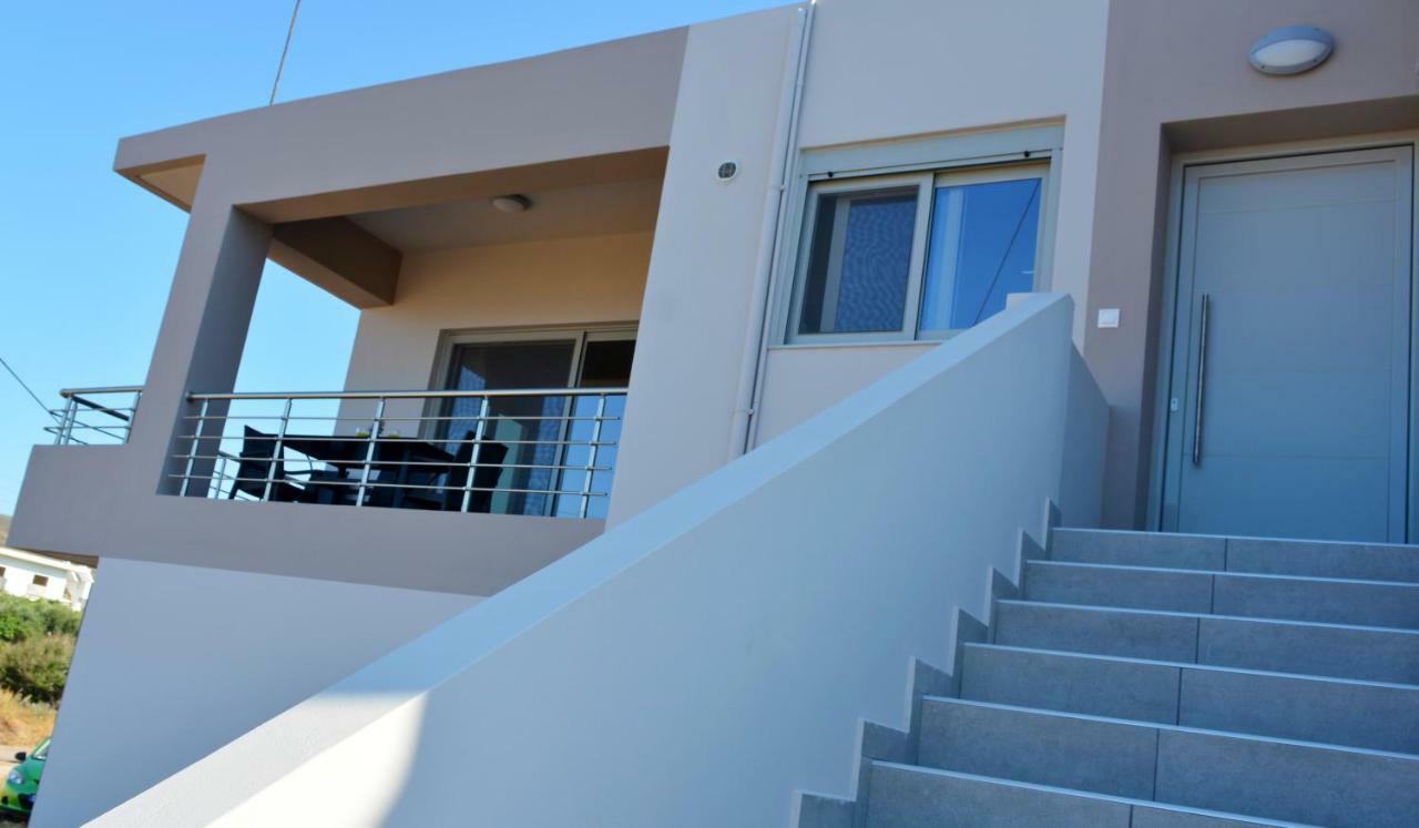 Balos Residence Private Pool Seafront Seaview 基萨莫斯 外观 照片